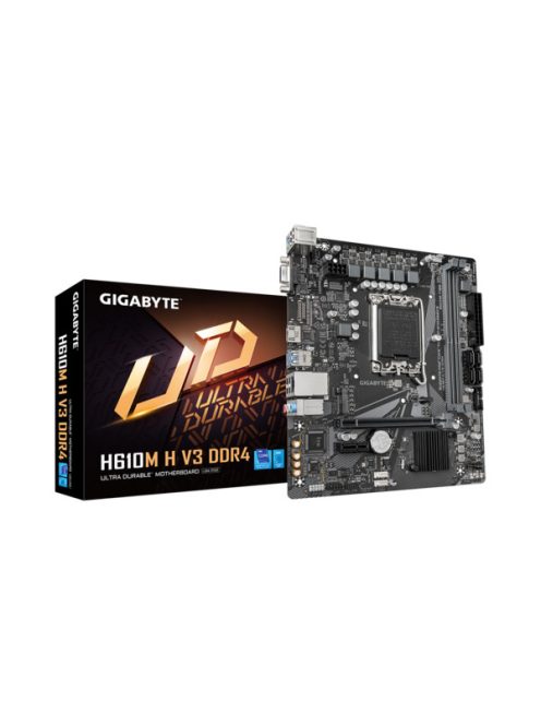 GIGABYTE Alaplap S1700 H610M H V3 DDR4 INTEL H610, mATX