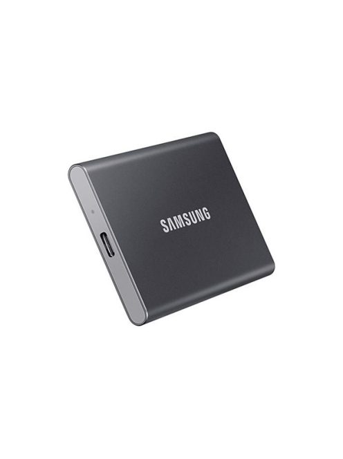 SAMSUNG Hordozható SSD T7 USB 3.2 4TB (Szürke)