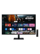 SAMSUNG Smart VA monitor 32" M7, 3840x2160, 16:9, 300cd/m2, 4ms, 2xHDMI/HDCP/3xUSB/USB-C/WiFi/Bluetooth, hangszóró