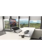KENSINGTON Notebook állvány-alumínium (Easy Riser™ Aluminum Laptop Riser), szürke