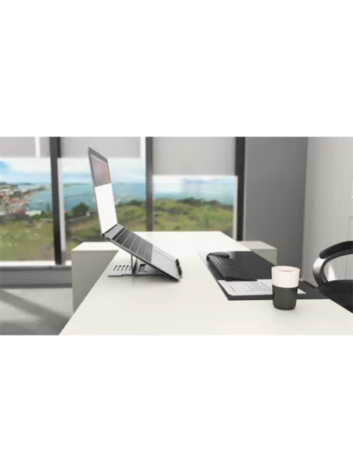 KENSINGTON Notebook állvány-alumínium (Easy Riser™ Aluminum Laptop Riser), szürke