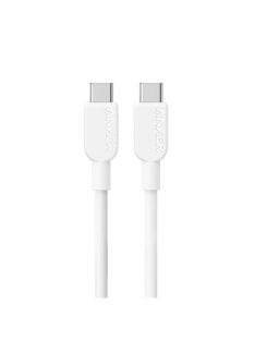   ANKER Töltőkábel, 310, USB-C - USB-C, 240W, fehér - A81D5H21