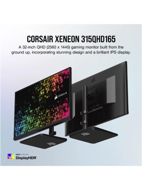 CORSAIR Monitor Gaming 32" XENEON 315QHD165 , 165Hz, QHD, 2560x1440, HDR10, 2xHDMI2.1/1xDisplayport1.4