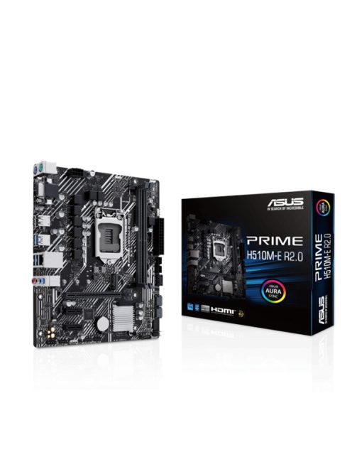 ASUS Alaplap S1200 PRIME H510M-E R2.0 INTEL H470, mATX