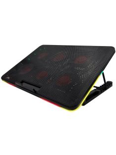   FROGGIEX Notebook Hűtőpad + Telefontartó, HyperCooling, FX-PC-P2-R