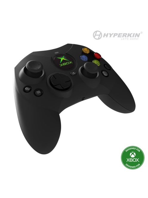 HYPERKIN Duchess Xbox Series|One/Windows 11|10 fekete Xbox liszenszelt Vezetékes kontroller, Fekete