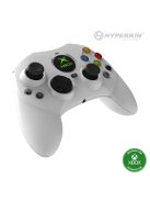 HYPERKIN Duchess Xbox Series|One/Windows 11|10 fehér Xbox liszenszelt Vezetékes kontroller, Fehér