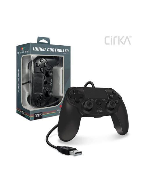 CIRKA NUFORCE PS4/PC/Mac Vezetékes kontroller, Fekete