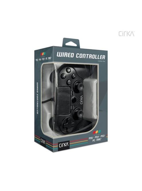 CIRKA NUFORCE PS4/PC/Mac Vezetékes kontroller, Fekete