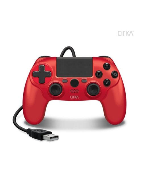 CIRKA NUFORCE PS4/PC/Mac Vezetékes kontroller, Piros