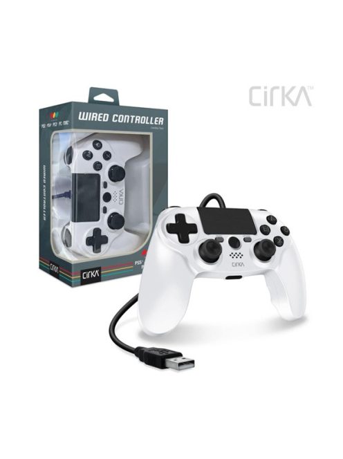 CIRKA NUFORCE PS4/PC/Mac Vezetékes kontroller, Fehér