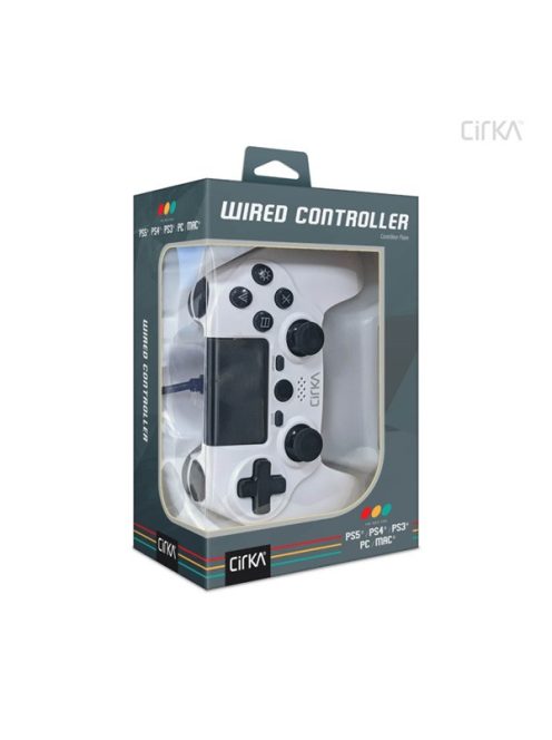 CIRKA NUFORCE PS4/PC/Mac Vezetékes kontroller, Fehér