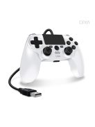 CIRKA NUFORCE PS4/PC/Mac Vezetékes kontroller, Fehér