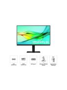 SAMSUNG IPS 100Hz monitor 32" S60UD, 2560x1440, 16:9, 350cd/m2, 5ms, HDMI/DisplayPort/3xUSB/1xUSB-C, Pivot