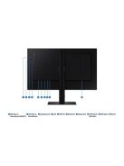 SAMSUNG IPS 100Hz monitor 32" S60UD, 2560x1440, 16:9, 350cd/m2, 5ms, HDMI/DisplayPort/3xUSB/1xUSB-C, Pivot