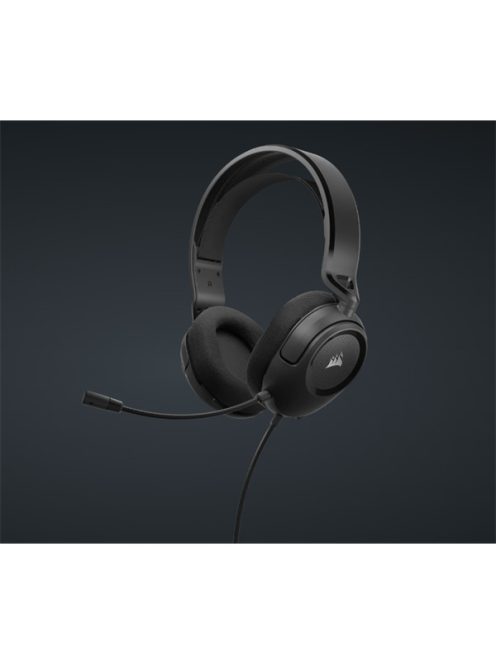 CORSAIR Vezetékes Headset, HS35 v2 Gaming, Multiplatform, carbon