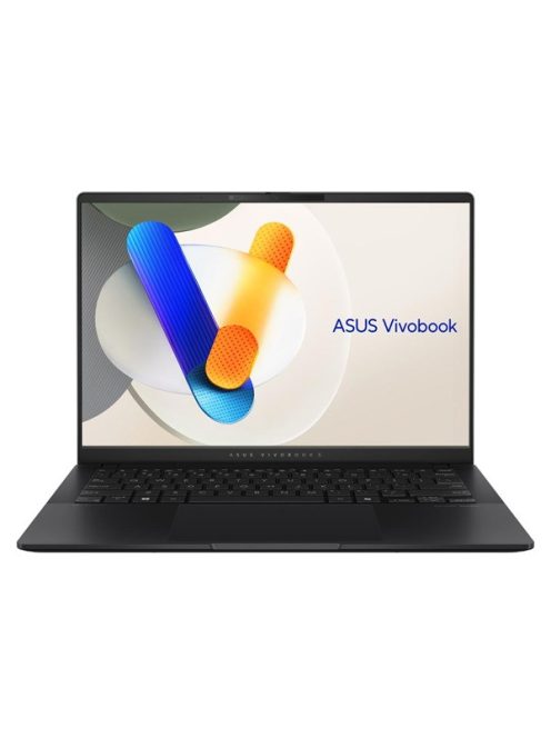 ASUS CONS NB Vivobook S14 M5406UA-PP034WS 14" 3K OLED GL, Ryzen 7-8845HS, 16GB, 1TB M.2, INT, WIN11H, Fekete