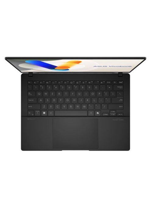 ASUS CONS NB Vivobook S14 M5406UA-PP034WS 14" 3K OLED GL, Ryzen 7-8845HS, 16GB, 1TB M.2, INT, WIN11H, Fekete