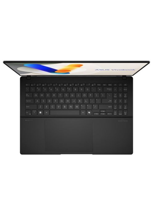 ASUS CONS NB Vivobook S16 M5606UA-MX042WS 16,0" 3.2K OLED GL, Ryzen 7-8845HS, 16GB, 1TB M.2, INT, WIN11H, Fekete