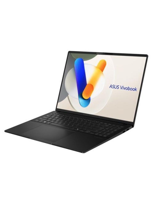 ASUS CONS NB Vivobook S16 M5606UA-MX042WS 16,0" 3.2K OLED GL, Ryzen 7-8845HS, 16GB, 1TB M.2, INT, WIN11H, Fekete