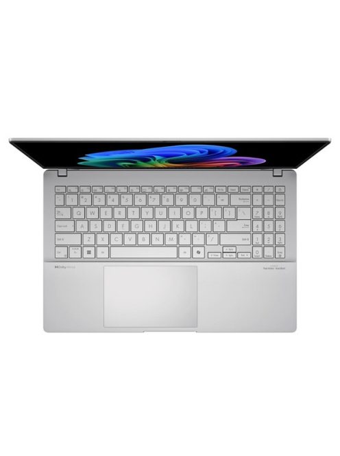 ASUS CONS NB Vivobook S16 S5507QA-MA001W 15,6" 2,8K OLED GL, Qualc.Snapd. X1E 78 100 , 32GB, 1TB M.2, INT, WIn11H, Ezüst