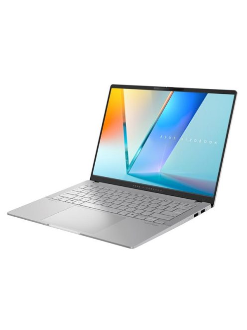 ASUS CONS NB Vivobook S14 M5406WA-QD088W 14" OLED WUXGA, Ryzen AI R9, 32GB, 1TB M.2, INT, WIN11H, Ezüst