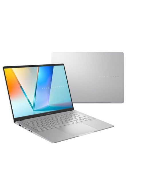 ASUS CONS NB Vivobook S14 M5406WA-QD088W 14" OLED WUXGA, Ryzen AI R9, 32GB, 1TB M.2, INT, WIN11H, Ezüst