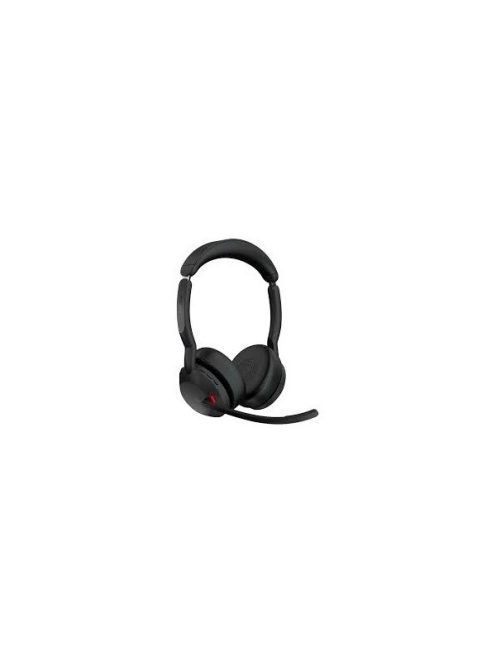 JABRA Fejhallgató - Evolve2 55 MS Teams Stereo Bluetooth Vezeték Nélküli, Mikrofon