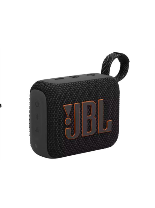 JBL Go 4 (hordozható, vízálló, blutetooth hangszóró), Fekete