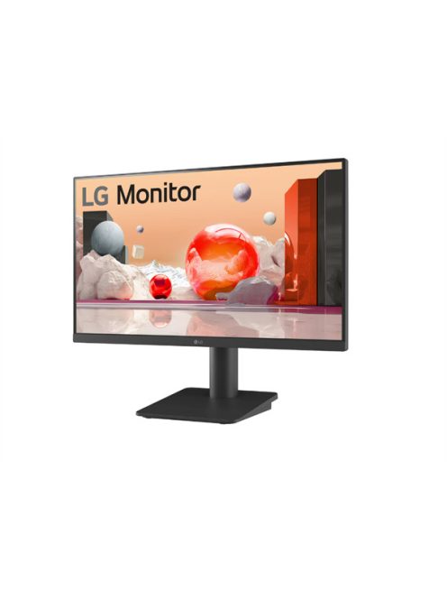 LG IPS monitor 23.8" 24MS550, 1920x1080, 16:9, 250cd/m2, 5ms, 2xHDMI, áll. magasság, hangszóró