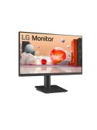 LG IPS monitor 23.8" 24MS550, 1920x1080, 16:9, 250cd/m2, 5ms, 2xHDMI, áll. magasság, hangszóró