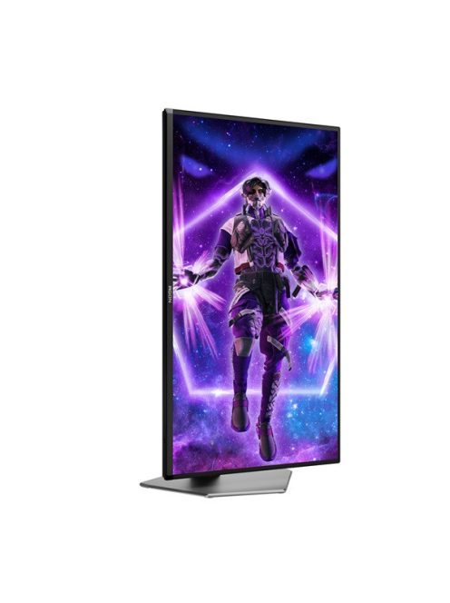 AOC Gaming 165Hz OLED monitor 32" AG326UD, 3840x2160, 16:9, 0,03ms, HDMIx2/Displayport/USBx3, hangszóró, pivot