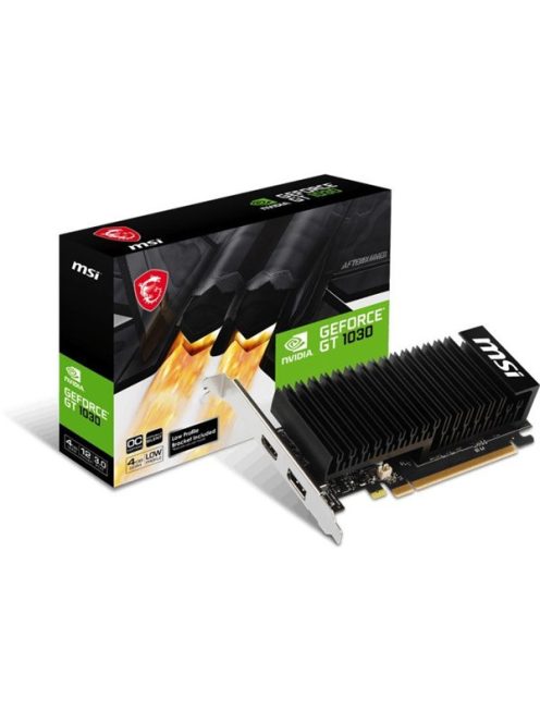 MSI Videokártya PCI-Ex16x nVIDIA GT 1030 4GH LP OC 4GB DDR4