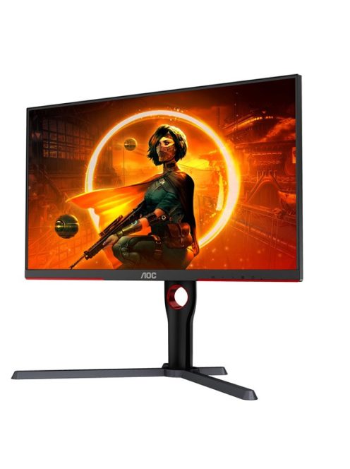 AOC Gaming 180Hz monitor 27" Q27G3XMN/BK, 2560x1440 16:9, 1.000cd/m2, 1ms, 2xHDMI/DisplayPort, áll. mag.,pivot, HDR1000