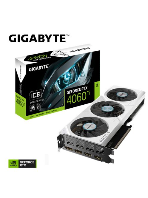 GIGABYTE Videokártya PCI-Ex16x nVIDIA RTX 4060 Ti 8GB DDR6 OC