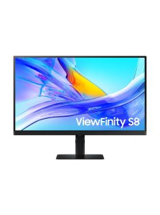   SAMSUNG IPS monitor B2B 27" S80UD, 3840x2160, 16:9, 350cd/m2, 5ms, LAN/HDMI/DisplayPort/3xUSB/USB-C, Pivot