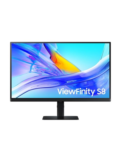 SAMSUNG IPS monitor B2B 27" S80UD, 3840x2160, 16:9, 350cd/m2, 5ms, LAN/HDMI/DisplayPort/3xUSB/USB-C, Pivot