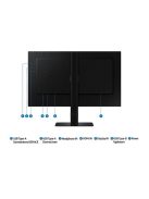 SAMSUNG IPS 100Hz monitor B2B 27" S60D, 2560x1440, 16:9, 350cd/m2, 5ms, HDMI/DisplayPort/3xUSB, Pivot