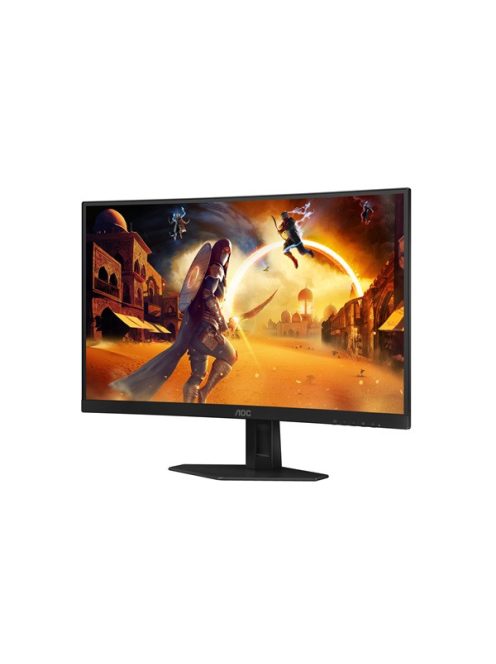 AOC Ívelt Gaming 280Hz monitor 27" C27G4ZXE, 1920x1080, 16:9, 300cd/m2, 0,3ms, 2xHDMI/DisplayPort, HDR10