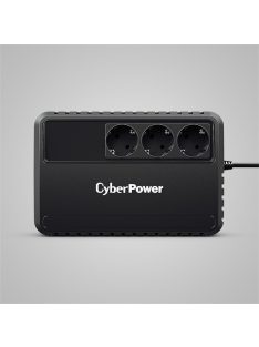   CYBERPOWER UPS BU650EG (3 Schuko) 650VA (360 W), 230V Power-Saving LINE-INTERAKTÍV szünetmentes elosztó, AVR