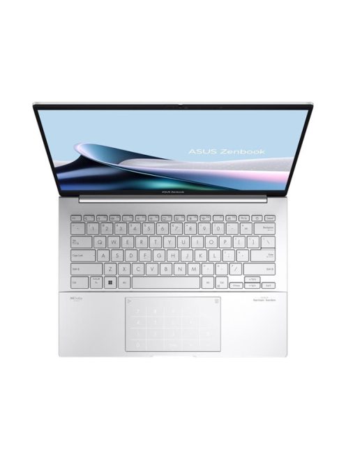 ASUS CONS NB ZenBook UX3405MA-PP077W 14" 3K (2880 x 1800) OLED GL, Core Ultra 7 155H, 16GB, 1TB M.2, INT, WIN11H, Ezüst