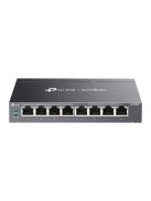 TP-LINK Switch 8x1000Mbps(8xPOE+) Fémházas (Omada), DS108GP