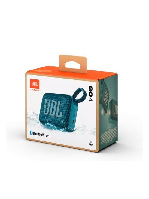 JBL Go 4 (hordozható, vízálló, bluetooth hangszóró), Kék