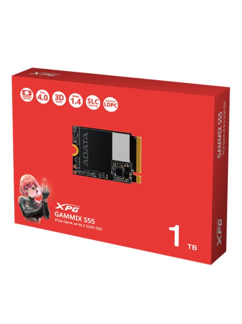 ADATA SSD M.2 2230 NVMe Gen4x4 1TB GAMMIX S55