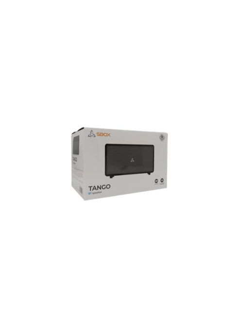 SBOX TANGO-B, GT-60B bluetooth hangszóró, fekete, 60W