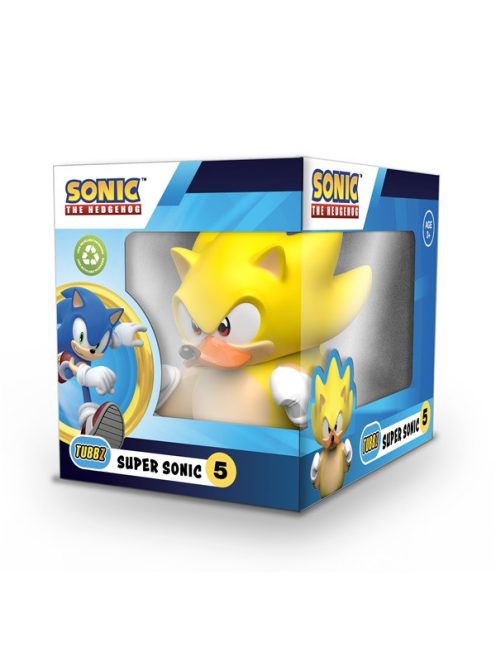 NUMSKULL Tubbz Boxed - Sonic "Super Sonic" Gumikacsa