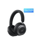 ANKER Vezeték Nélküli Fejhallgató, Soundcore Space One Pro, Összecsukható, Aktív Zajszűrő, jet black - A3062G11