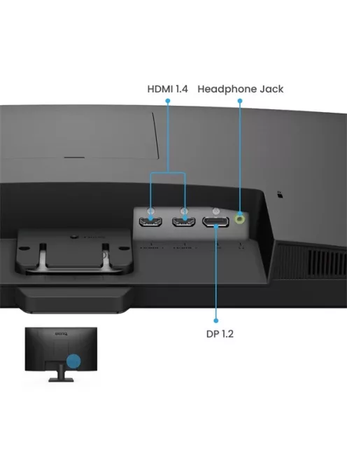 BENQ IPS monitor 23,8" BL2490 1920x1080, 250 cd/m2, 5ms, 100 Hz, Eye Care, 2xHDMI, DisplayPort, hangszóró