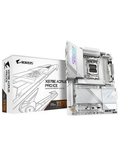 GIGABYTE Alaplap AM5 X870E AORUS PRO ICE AMD X870, ATX