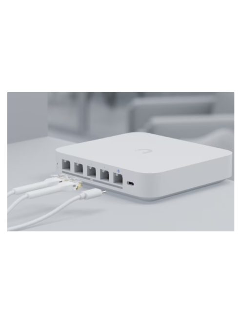 UBiQUiTi Vezetékes Router Gateway  4x2,5Gbit (LAN) + 1x2,5Gbit (WAN), IPS/IDS védelem, OpenVPN, Asztali - UXG-MAX